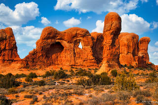 Natural structures at Arches NP