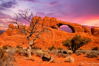 Skyline Arch in Early Morning