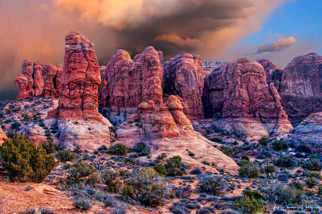 Rock Spires at Arches print