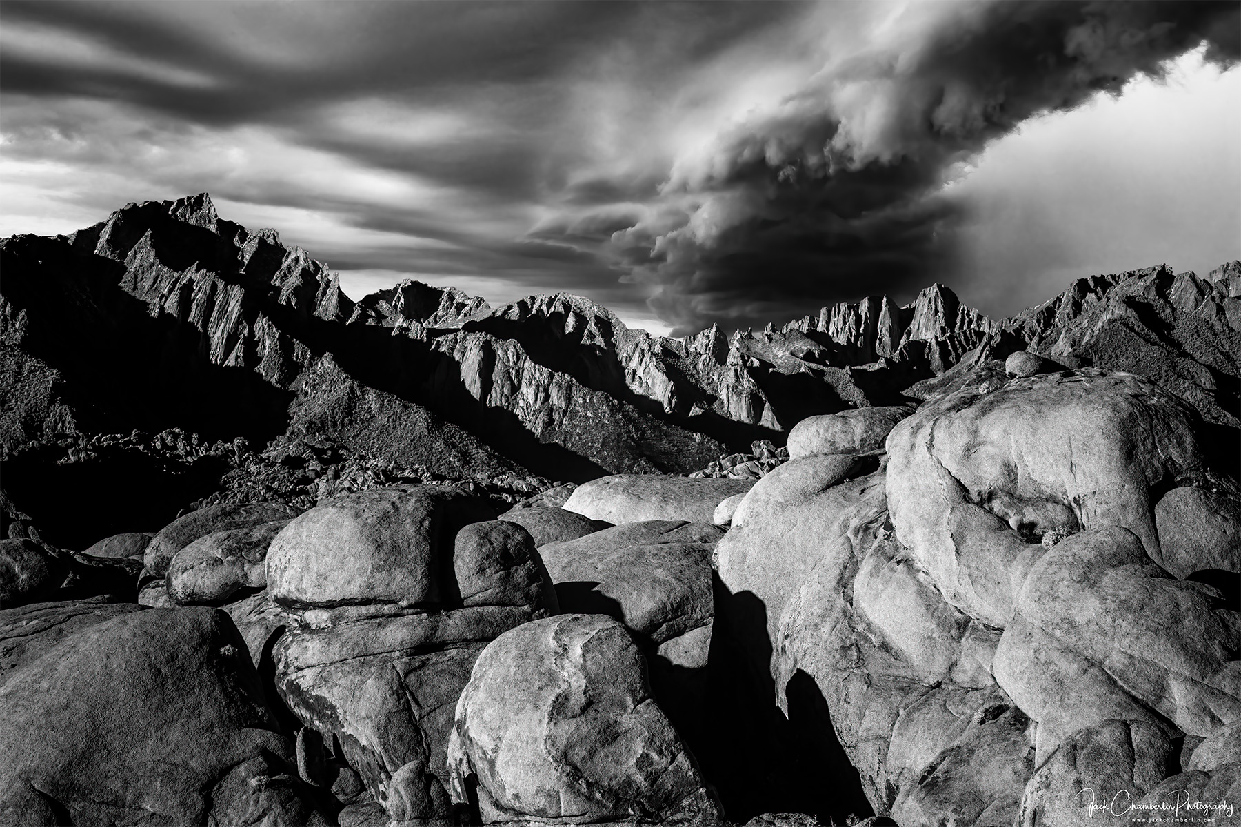 Mt. Whitney form the Alabama Hills The Alabama Hills is the perfect place to view Mt. Whitney and the Eastern Sierra